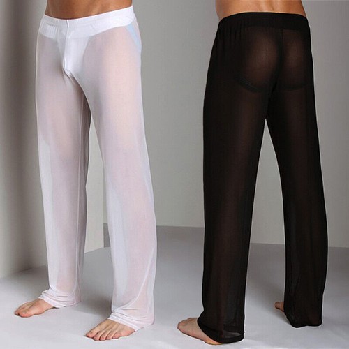 Herren sexy transparent mesh - sexy,